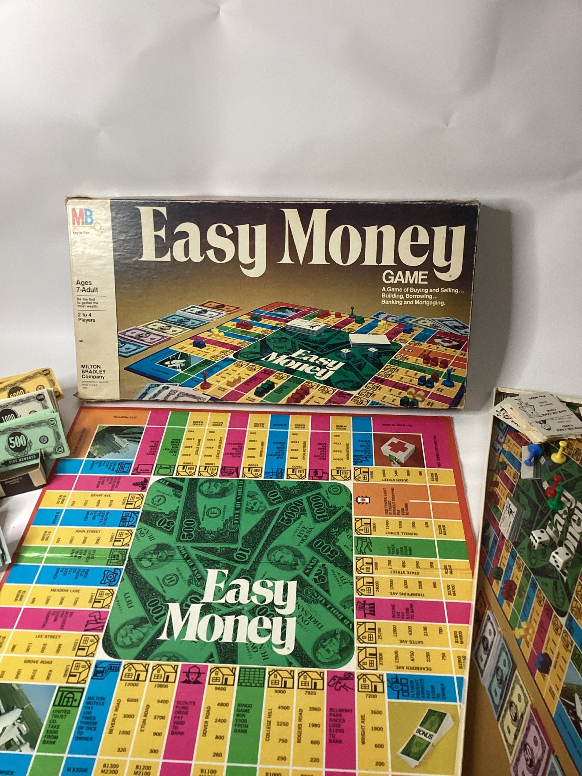 Vintage Easy Money Milton Bradley Game 1981 Etsy