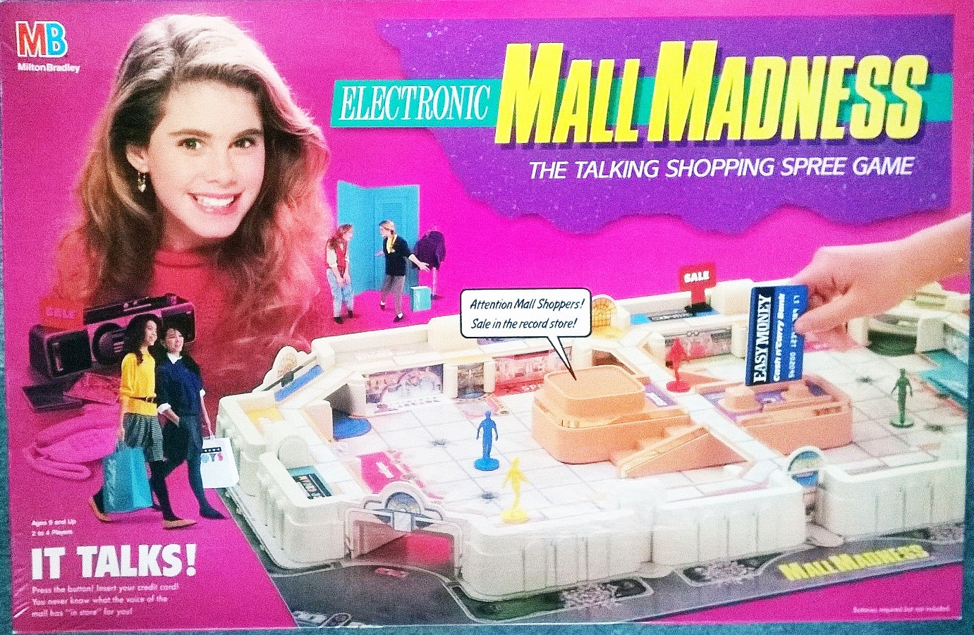 Vintage Mall Madness Board Game 100 Complete 1989 1980s 80s Sleep Over Girls Night Bridal Party Game Etsy