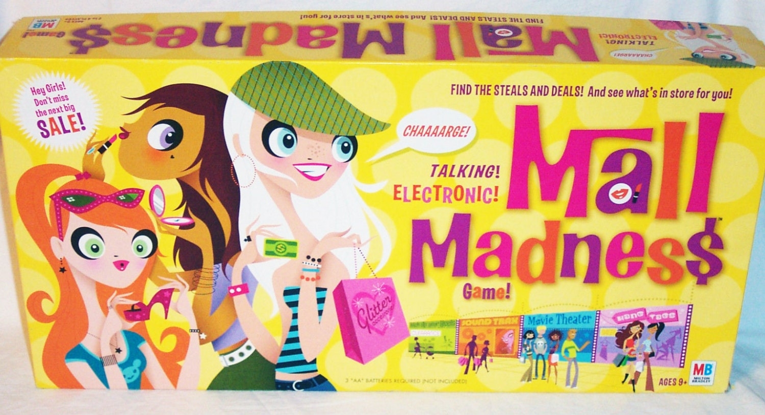Vintage Mall Madness Shopping Board Game 100 Complete Etsy