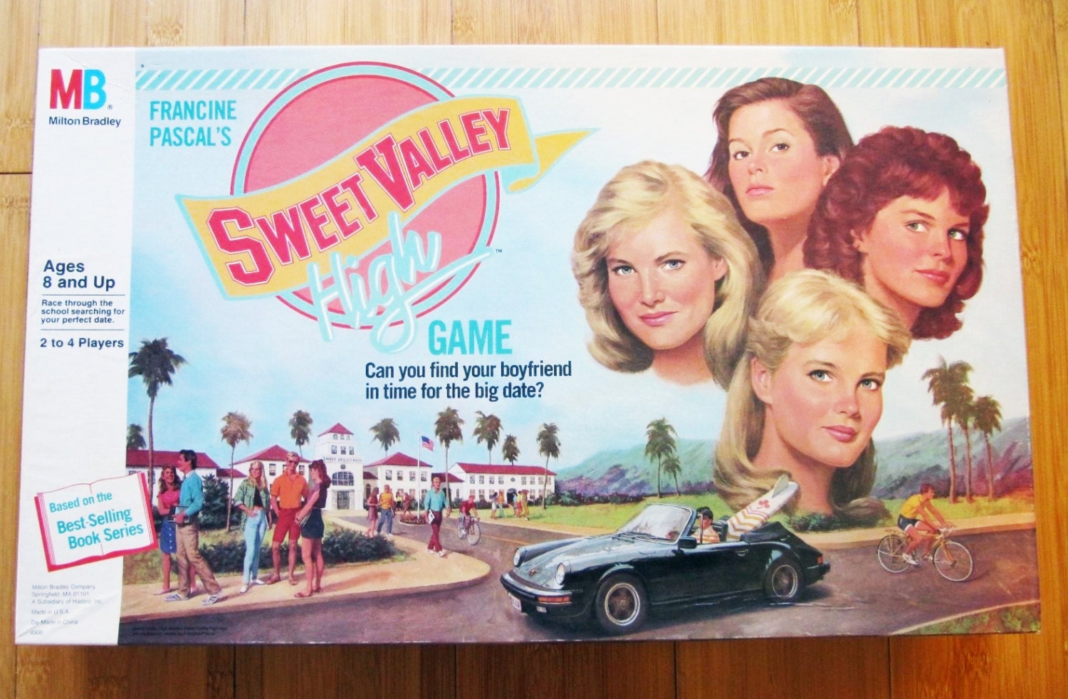 Vintage Milton Bradley Sweet Valley High Board Game 100 Complete 1988 Etsy