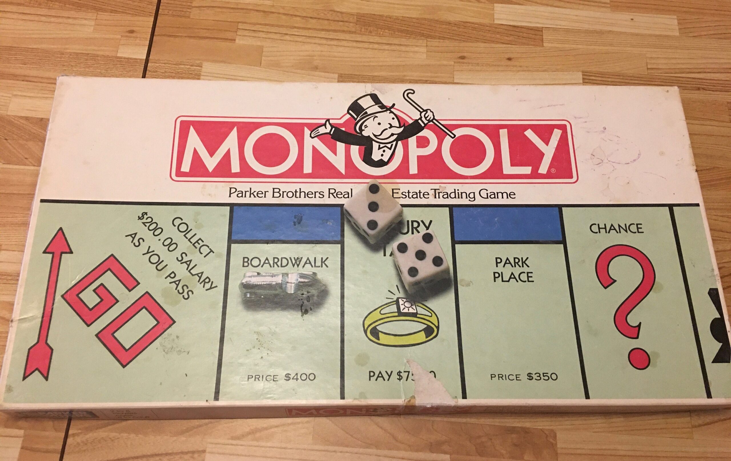 Vintage Monopoly Board Game Etsy