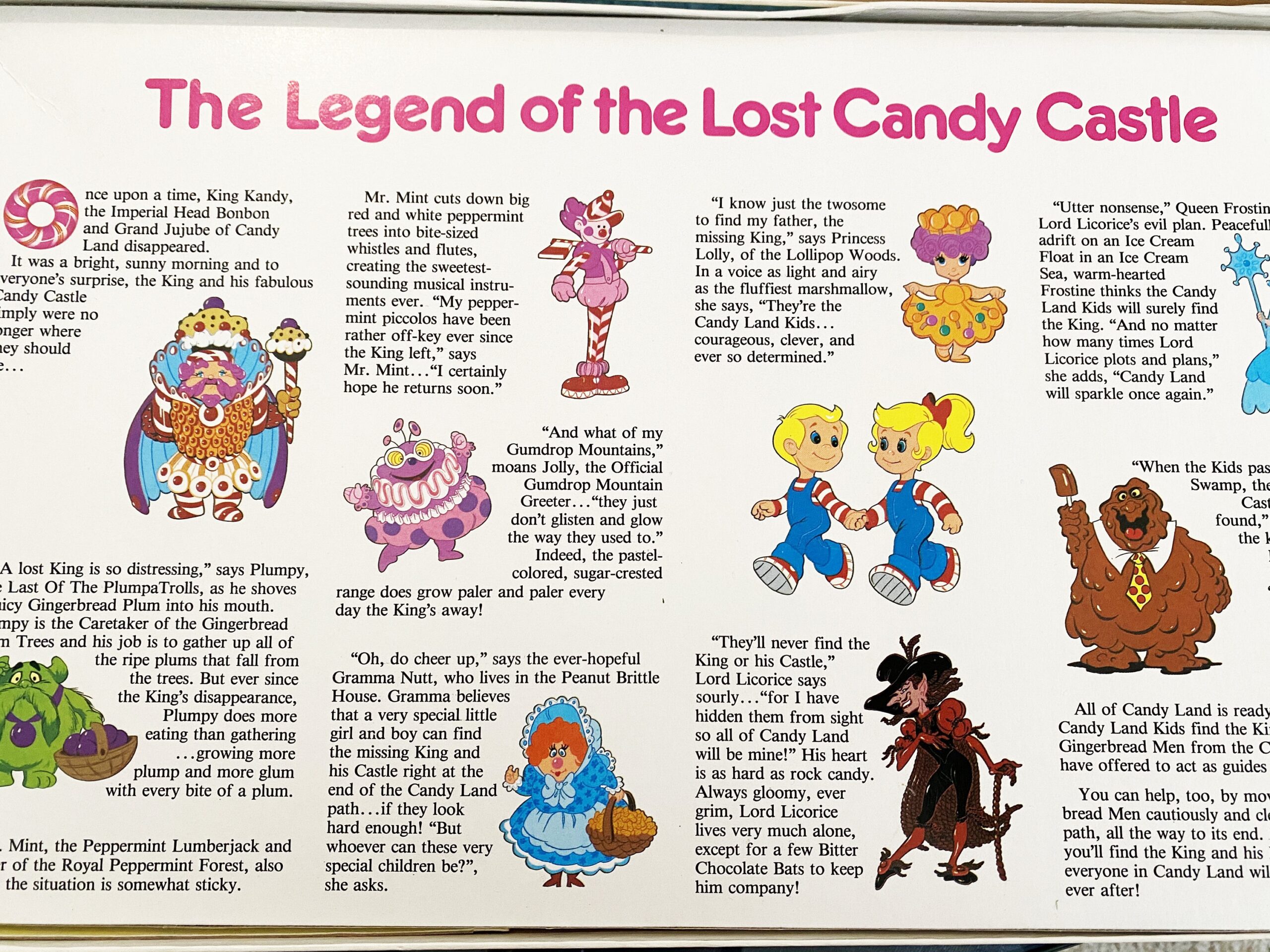 Vintage Original Candy Land Milton Bradley Board Game 1984 Candyland 80s Toys 100 Complete 1980s Etsy