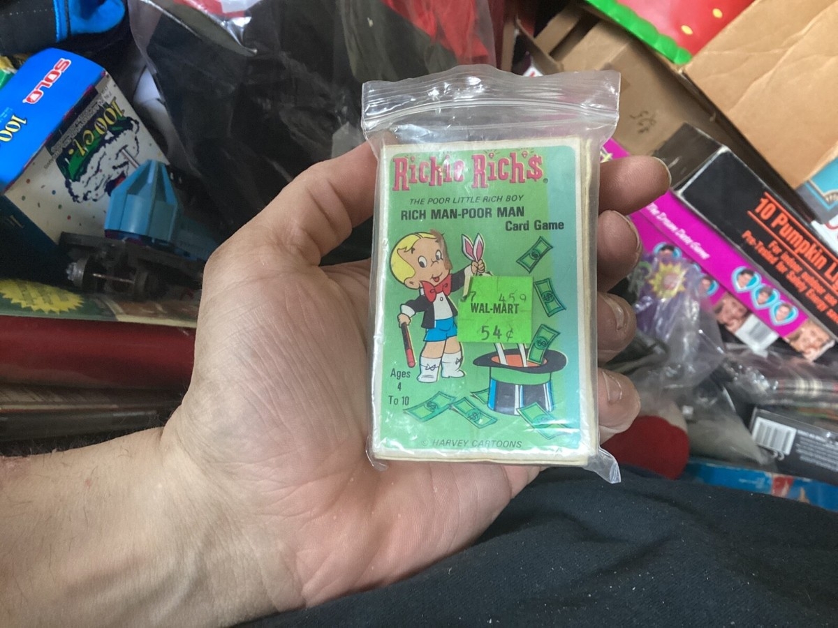 VINTAGE RICHIE RICH S RICH MAN POOR MAN CARD GAME HARVEY CARTOONS CHILDREN GAME EBay VINTAGE RICHIE RICH S RICH MAN POOR MAN CARD GAME HARVEY CARTOONS CHILDREN GAME EBay