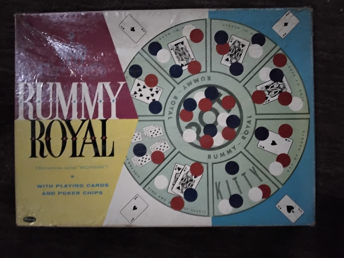 Vintage Whitman Rummy Royal Edition Board Game 1957 RARE EBay