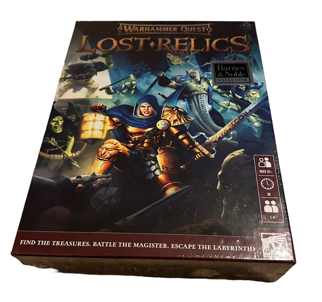 Warhammer Quest Lost Relics Game B N Exclusive Citadel Labyrinth SEALED EBay