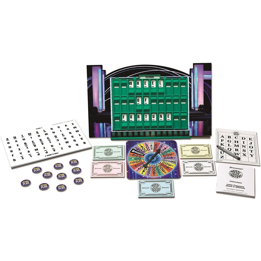 WHEEL OF FORTUNE THE TOY STORE
