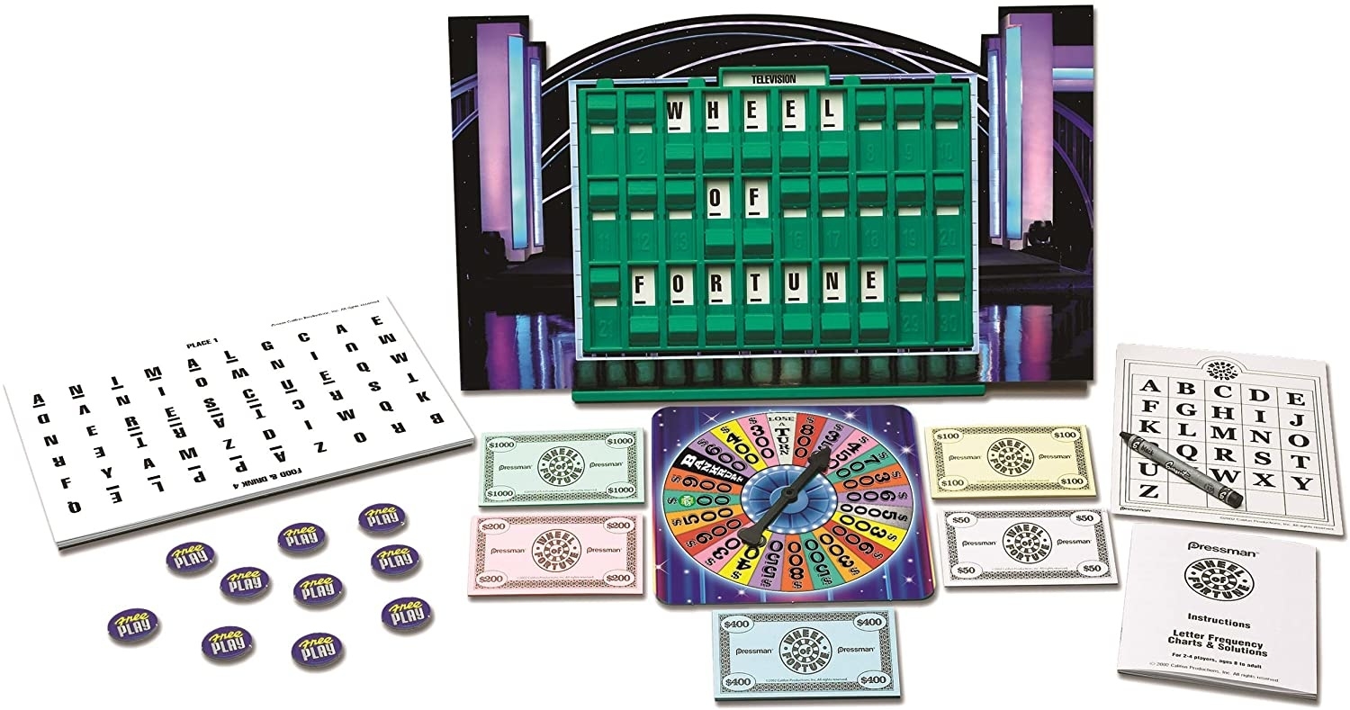 WHEEL OF FORTUNE THE TOY STORE