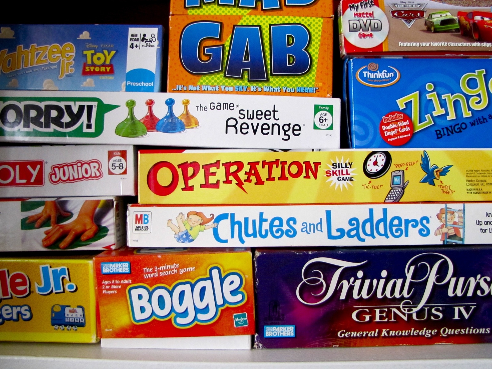 family game night board games