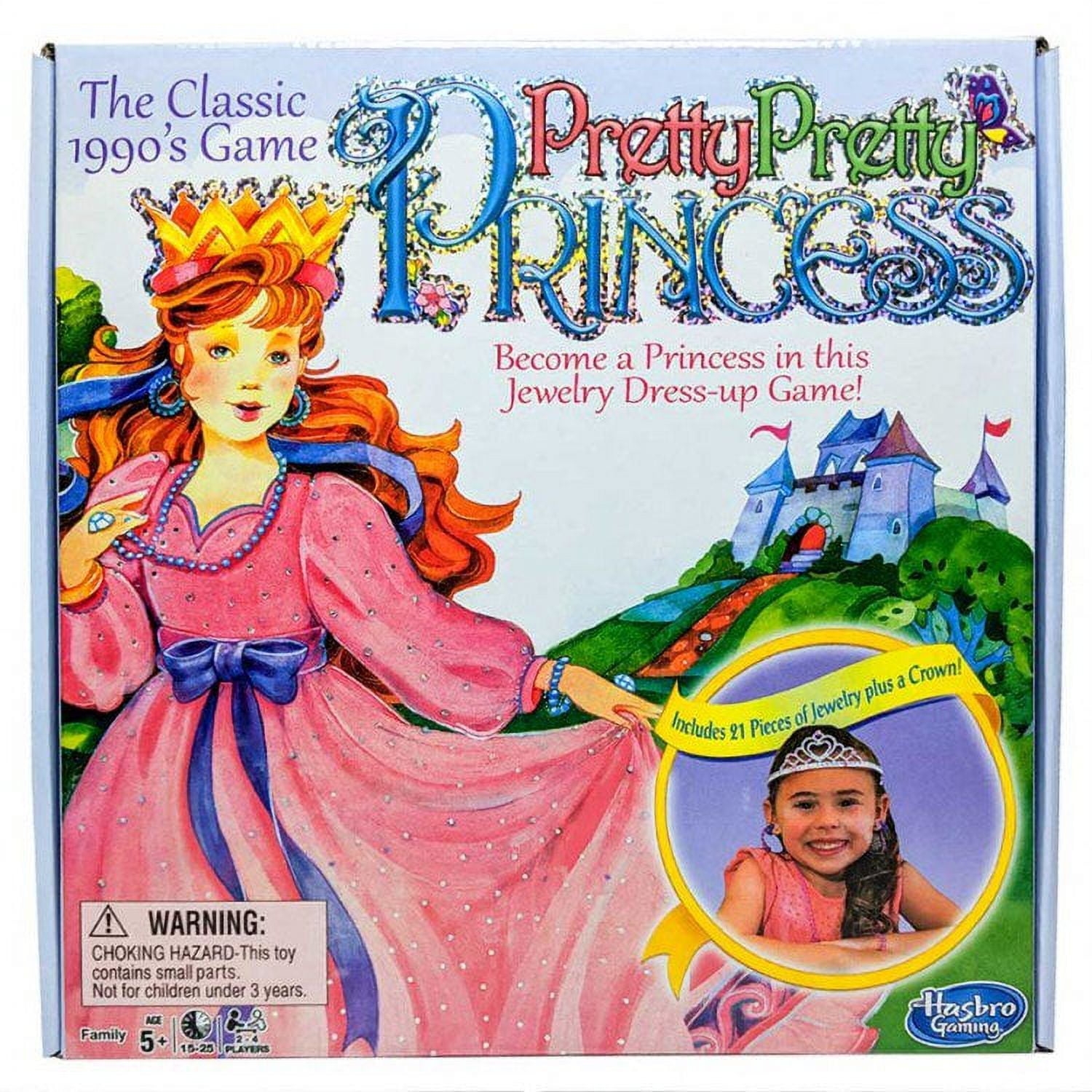 Winning Moves Games Pretty Princess Board Game Classic 1990s Jewelry Dress up For 2 4 Players Ages 5 Walmart