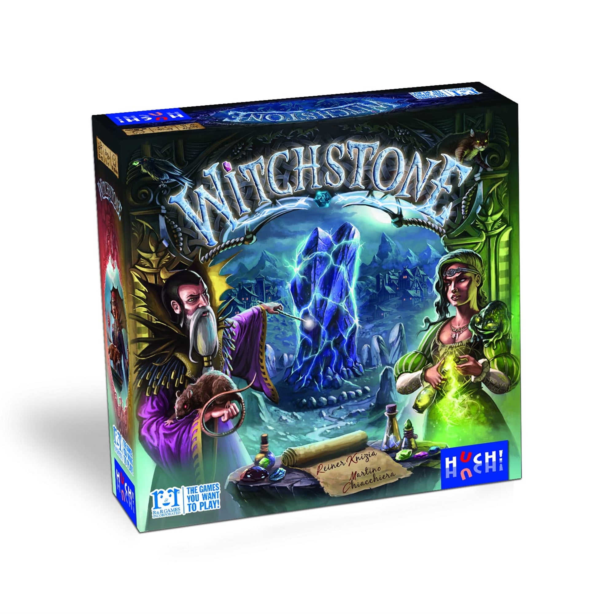 Witchstone R R Games Magic Board Game Worker Placement Engine Building Ages 12 2 4 Players 60 Mins Walmart