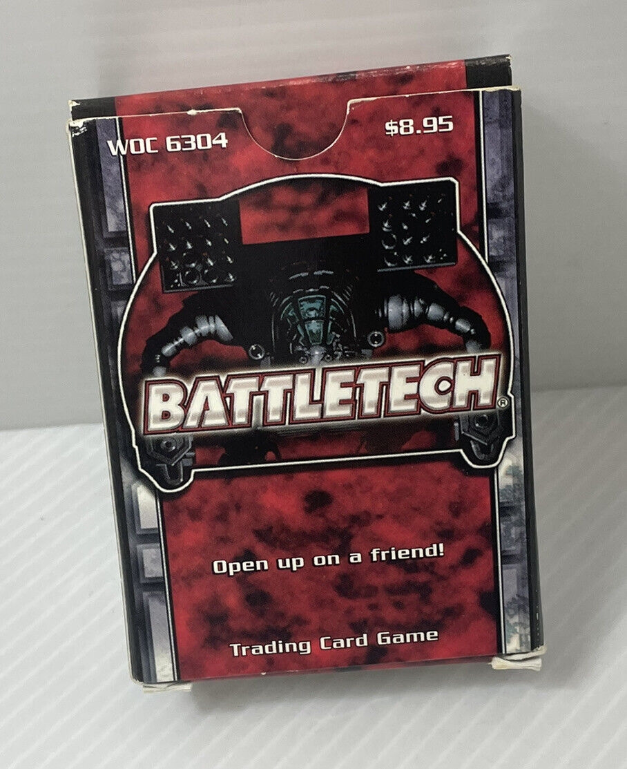 WOTC Battletech CCG Unlimited Edition Starter Deck 1996 WOC 6304 EBay WOTC Battletech CCG Unlimited Edition Starter Deck 1996 WOC 6304 EBay
