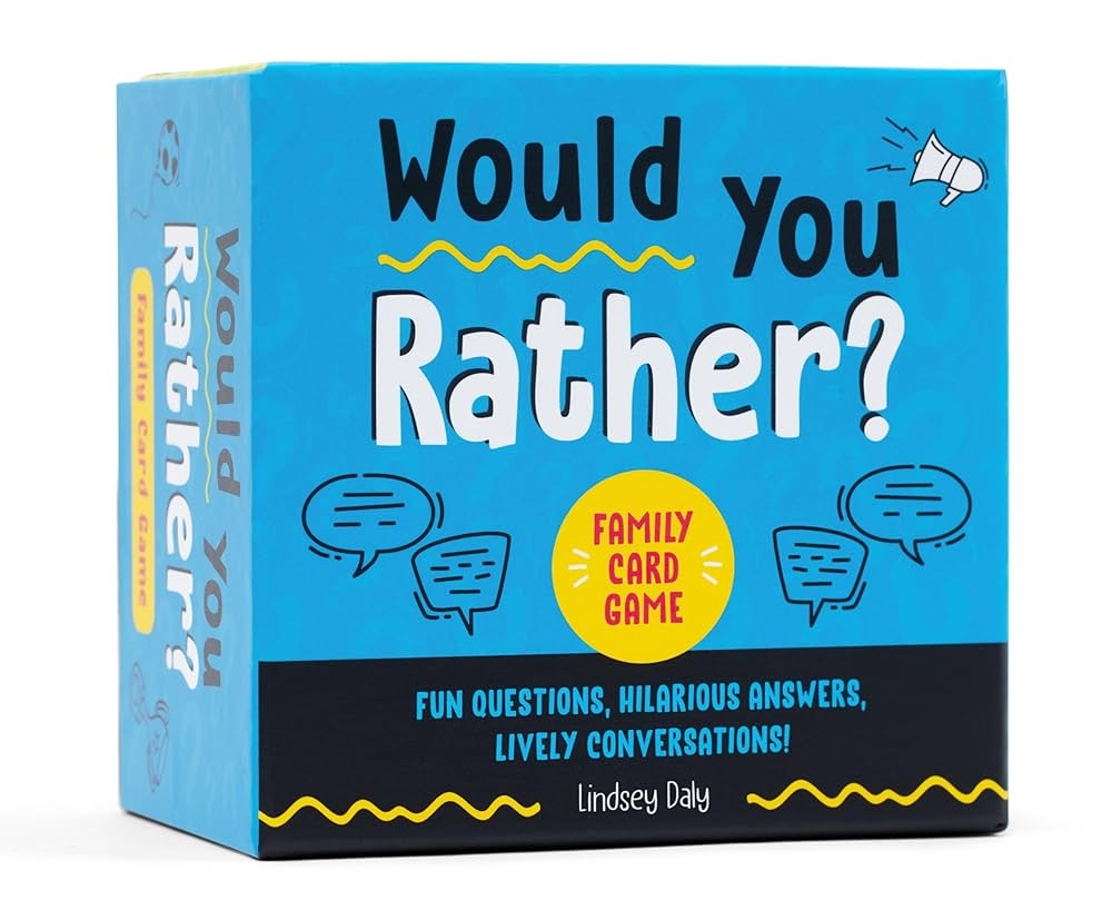 Would You Rather Family Card Game Fun Questions Hilarious Answers Lively Conversations Daly Lindsey 9780593690192 Amazon Books