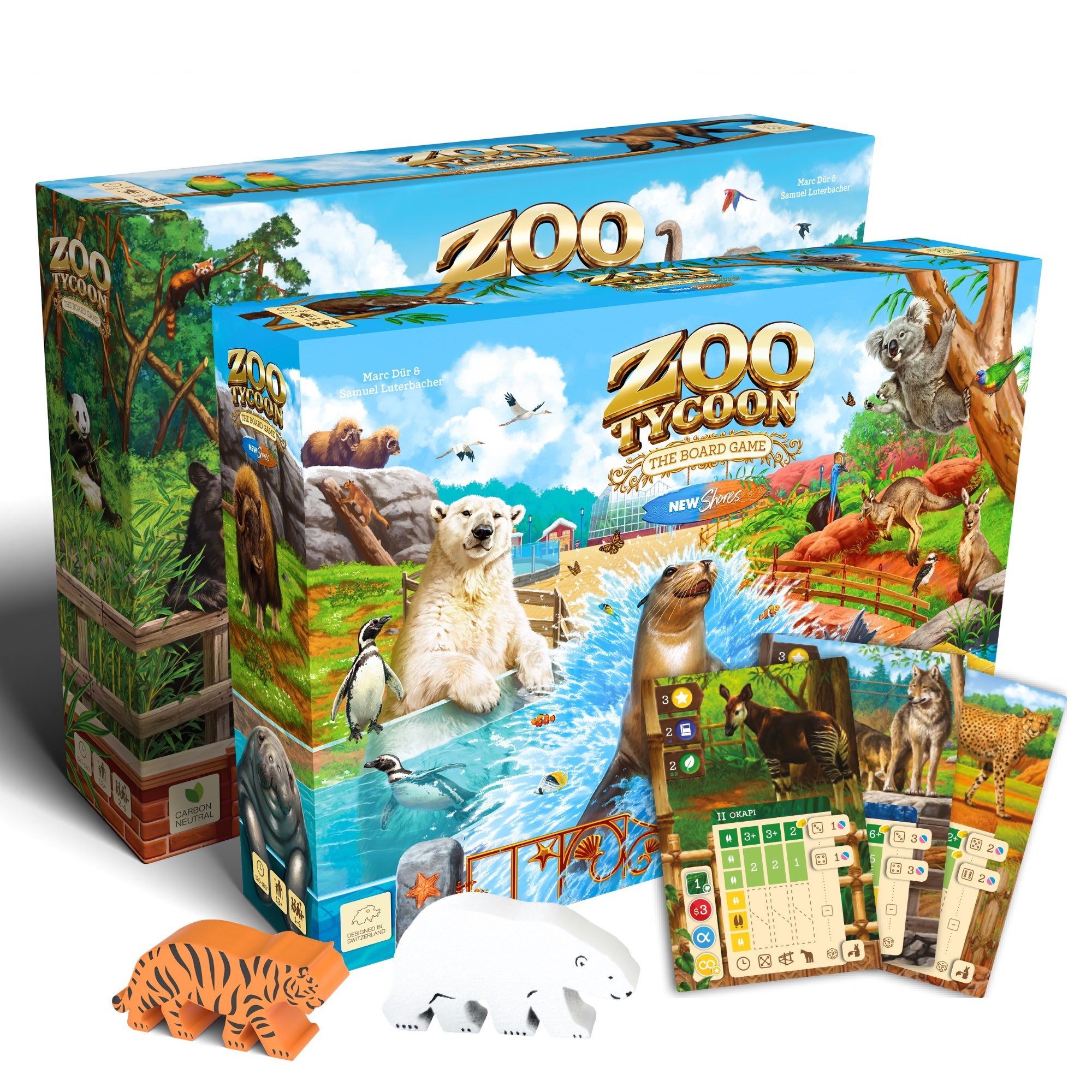 Zoo Tycoon The Board Game All In Deluxe