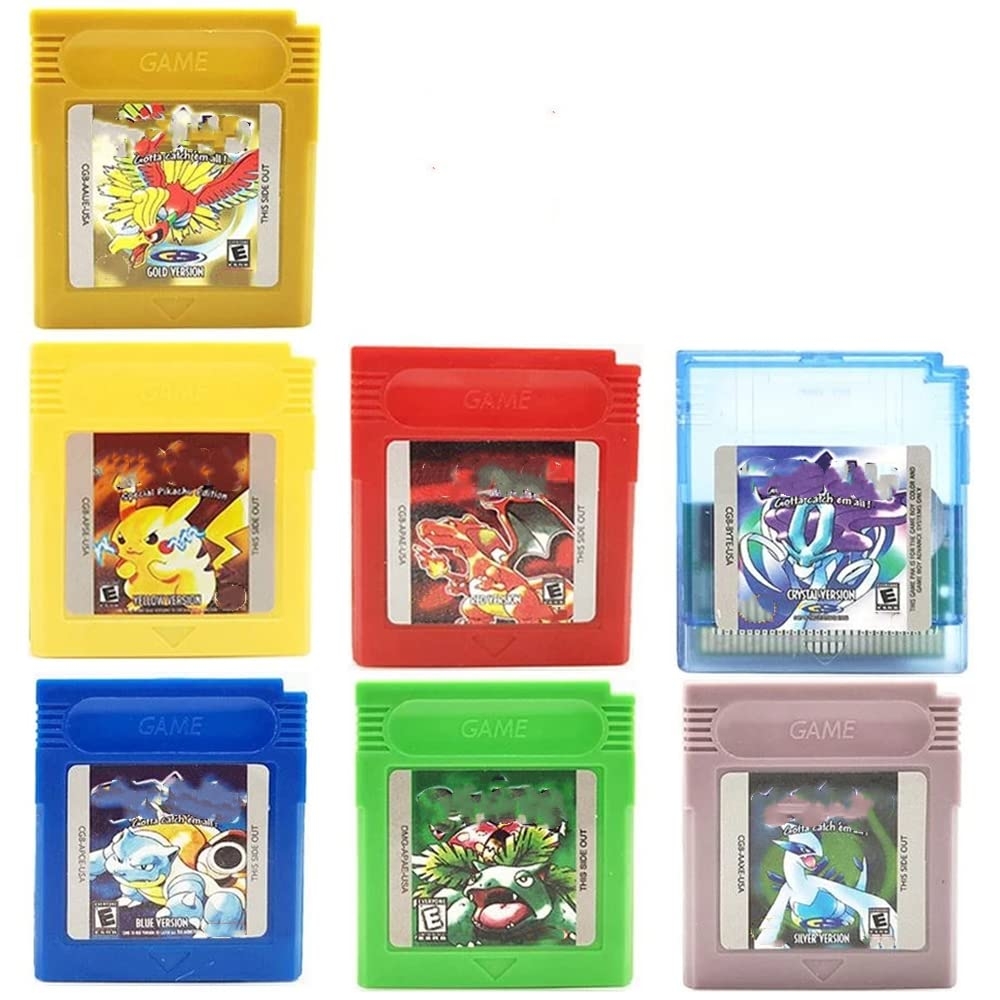 2022 Pokemon Gameboy Color Games Collection 7 Pack Comoros Ubuy