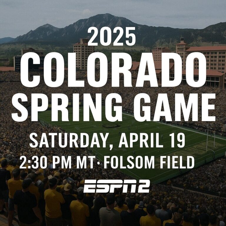 2025 Colorado Spring Game In Boulder Date Time Tickets And Broadcast Info About Boulder County Colorado Visitor And Local Guide To Boulder County Colorado
