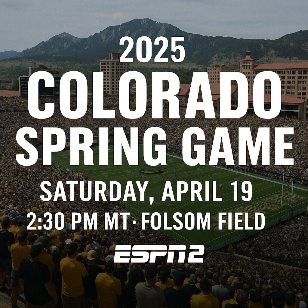 2025 Colorado Spring Game In Boulder Date Time Tickets And Broadcast Info About Boulder County Colorado Visitor And Local Guide To Boulder County Colorado