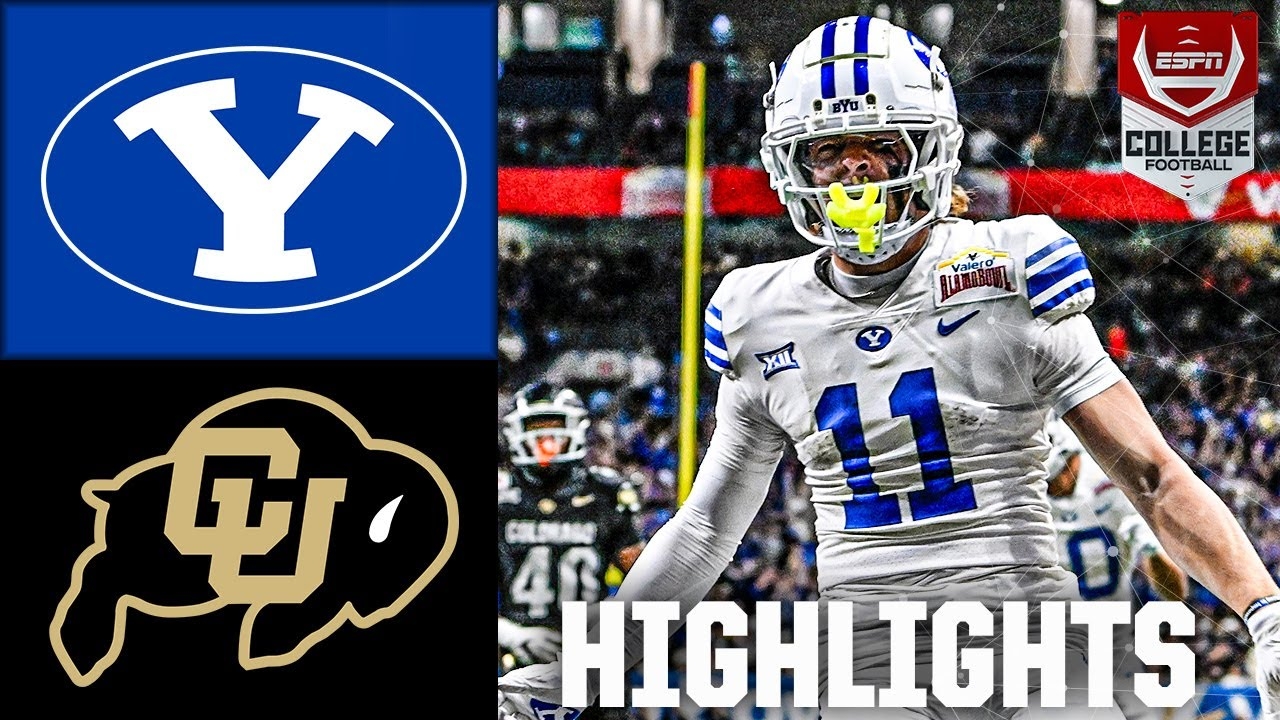 Alamo Bowl BYU Cougars Vs Colorado Buffaloes Full Game Highlights ESPN CFB YouTube
