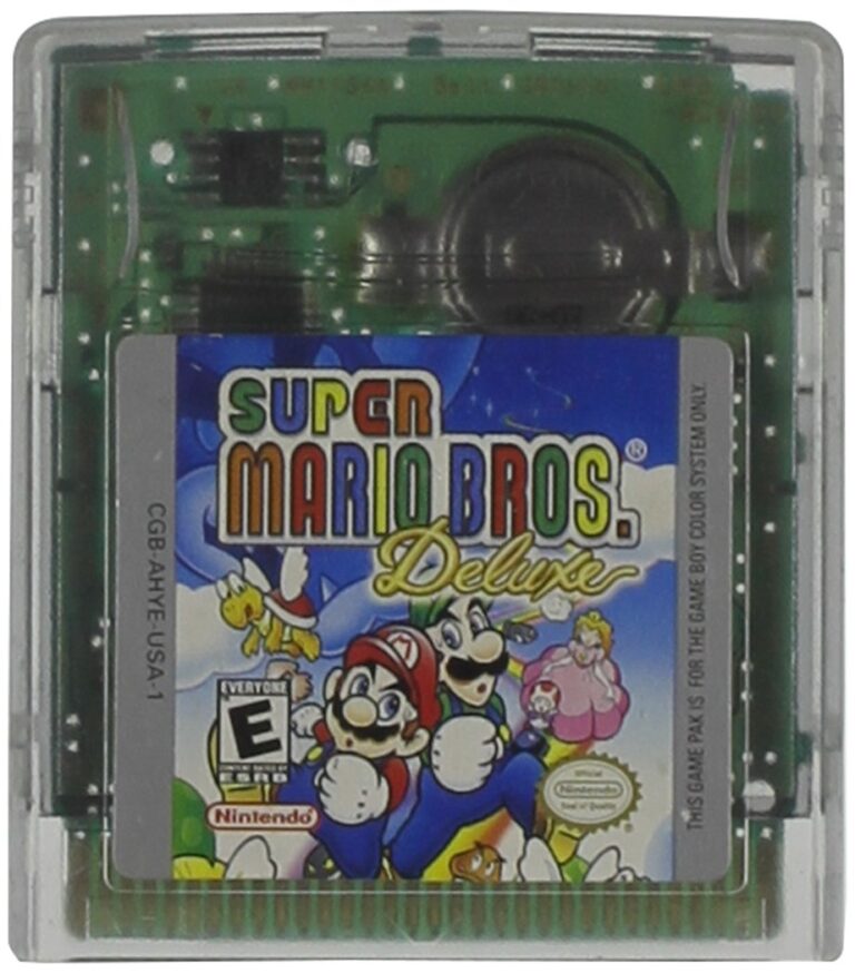 Amazon Super Mario Bros Deluxe Gameboy Color Renewed Video Games
