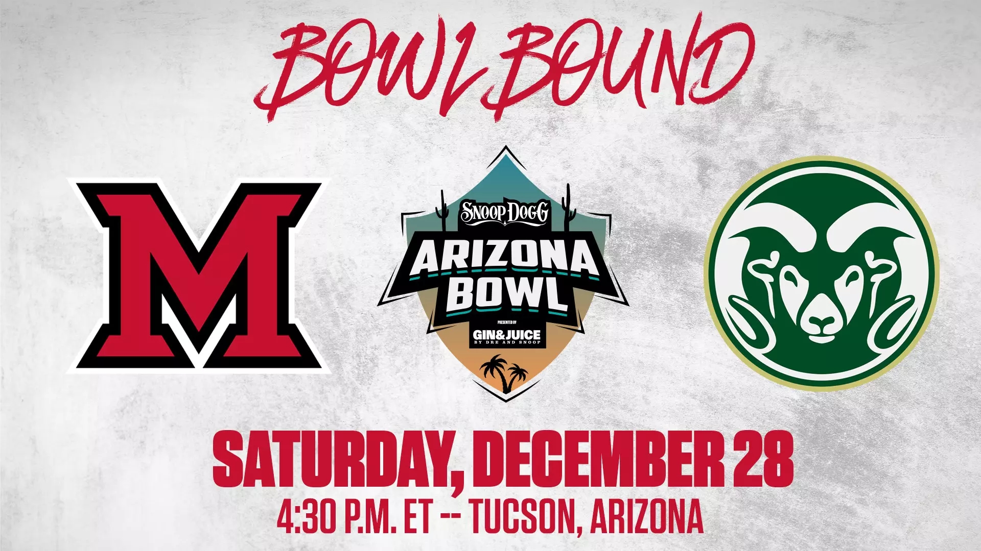 Bowl Bound RedHawks To Face Colorado State In Arizona Miami University RedHawks