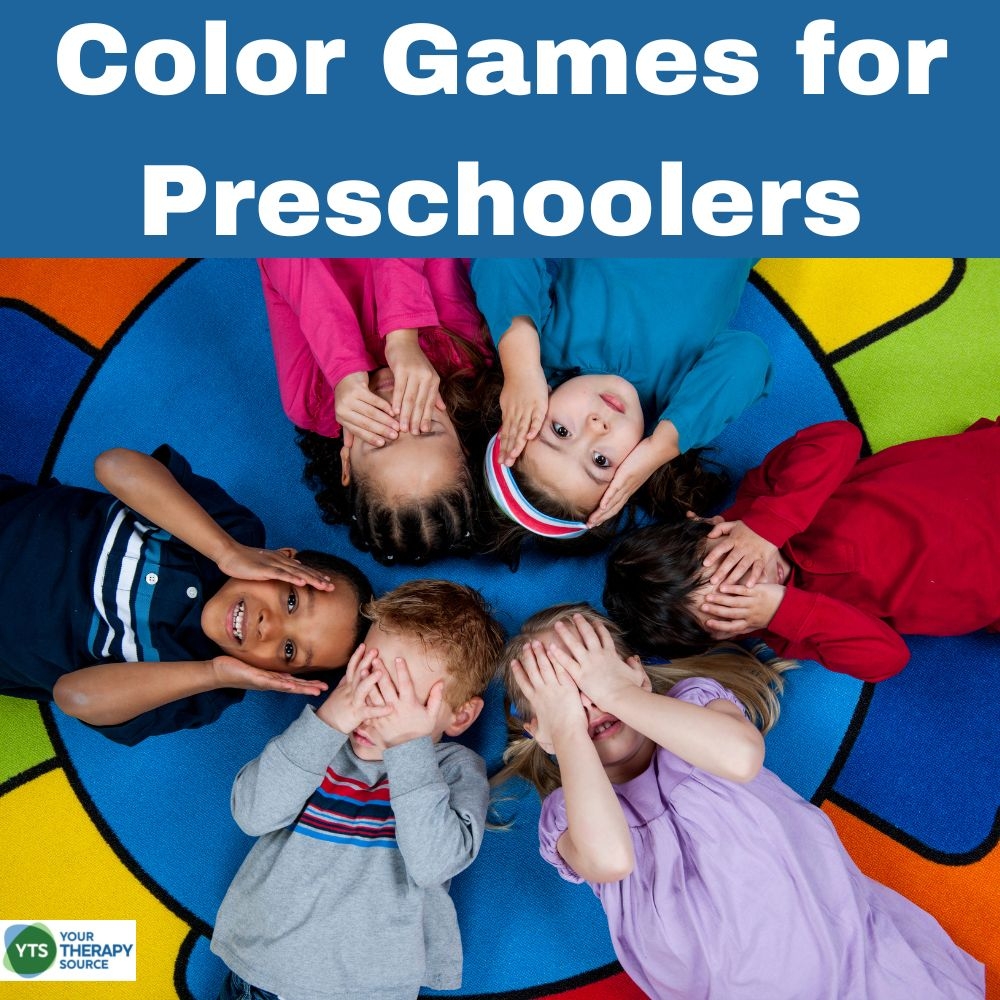 Color Games For Preschool Your Therapy Source