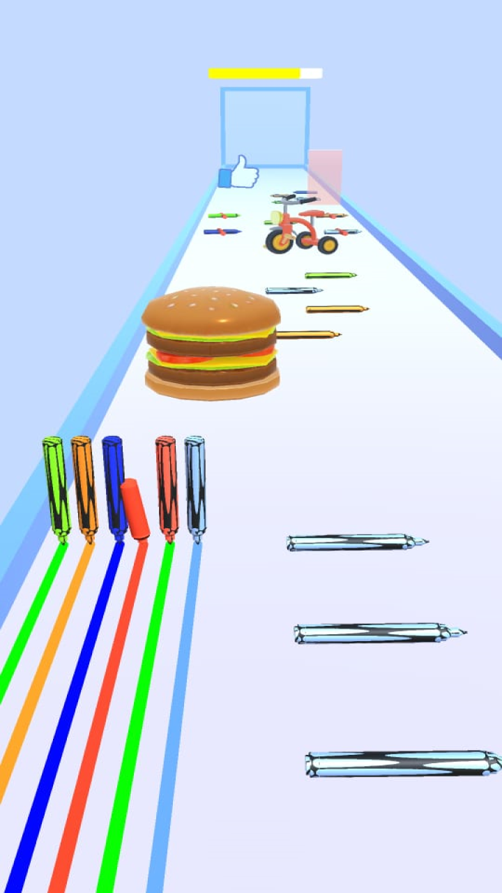 Color Pencil Rush Madness My Pencil Run Coloring Games For Toddlers Pen Run Games For Girls Colored Pencils Running Game App On Amazon Appstore