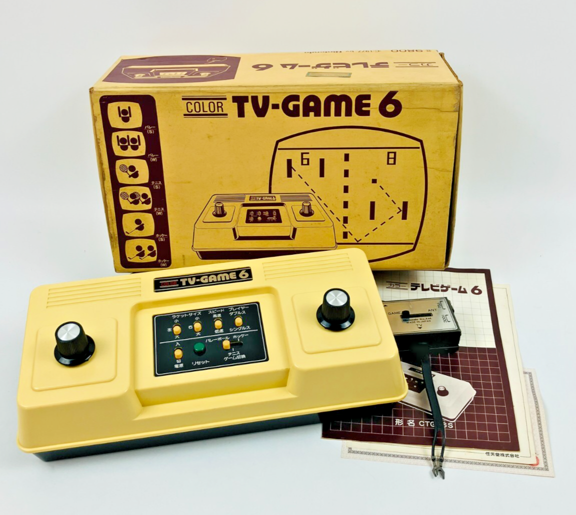 COLOR TV GAME 6 Console Boxed CTG 6S Nintendo Tested System EBay