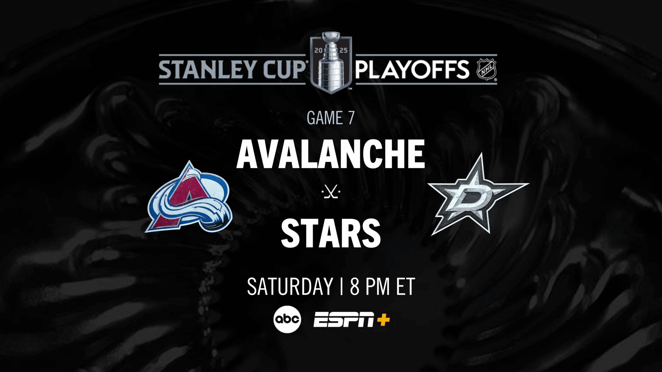 Colorado Avalanche Face Off Against The Dallas Stars In A Game 7 Showdown Saturday At 8 P m ET On ABC And ESPN ESPN Press Room U S 
