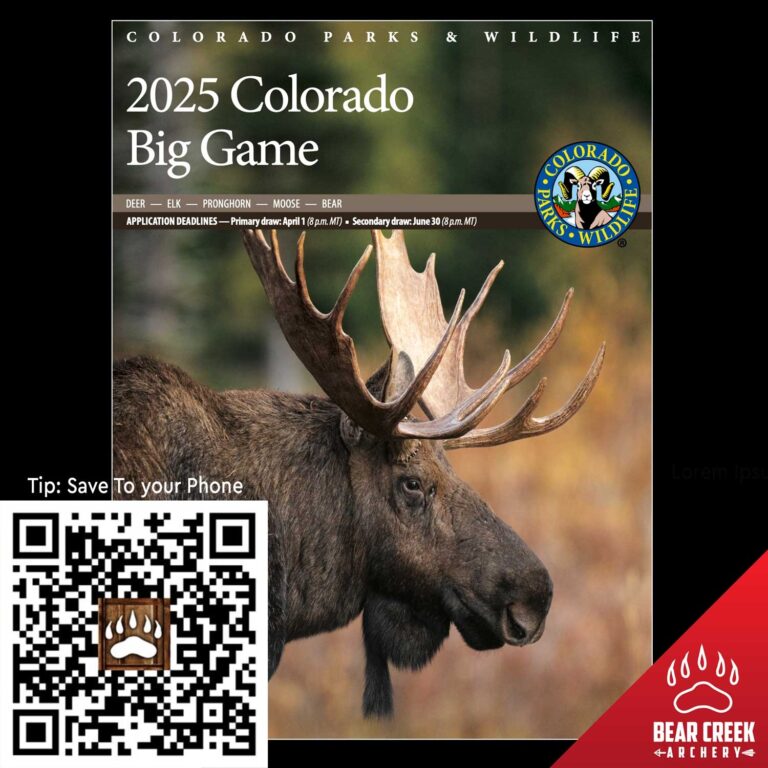 Colorado Big Game Brochure 2025 Bear Creek Archery
