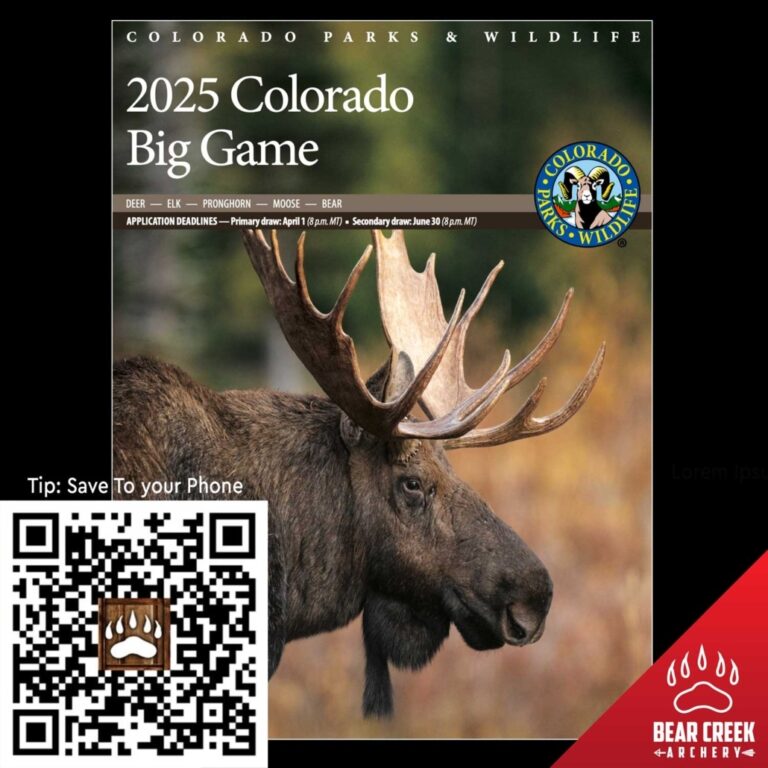 Colorado Big Game Brochure 2025 Bear Creek Archery