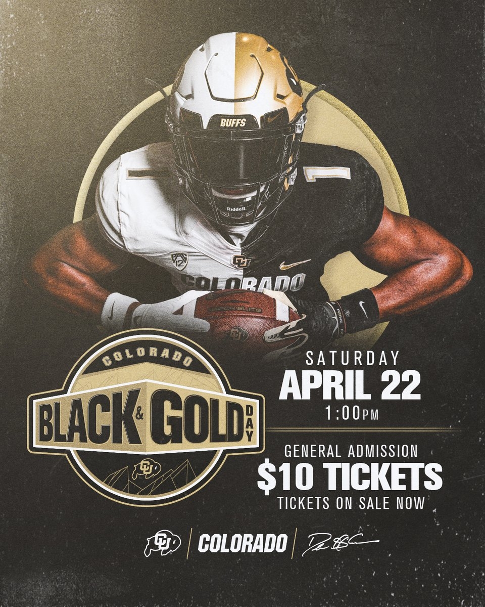 Colorado Buffaloes Football On X Tickets For The Black Gold Day Spring Game Are On Sale Now Student Tickets Will Be Available To Claim Through The CU Athletics Ticket Account 