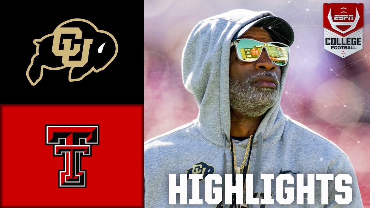 Colorado Deion Sanders Beat Texas Tech On Road Score Highlights