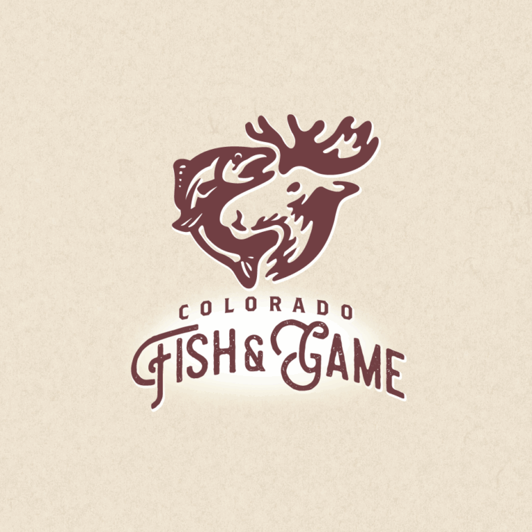 Colorado Fish And Game Logo Design Logo Cowboy