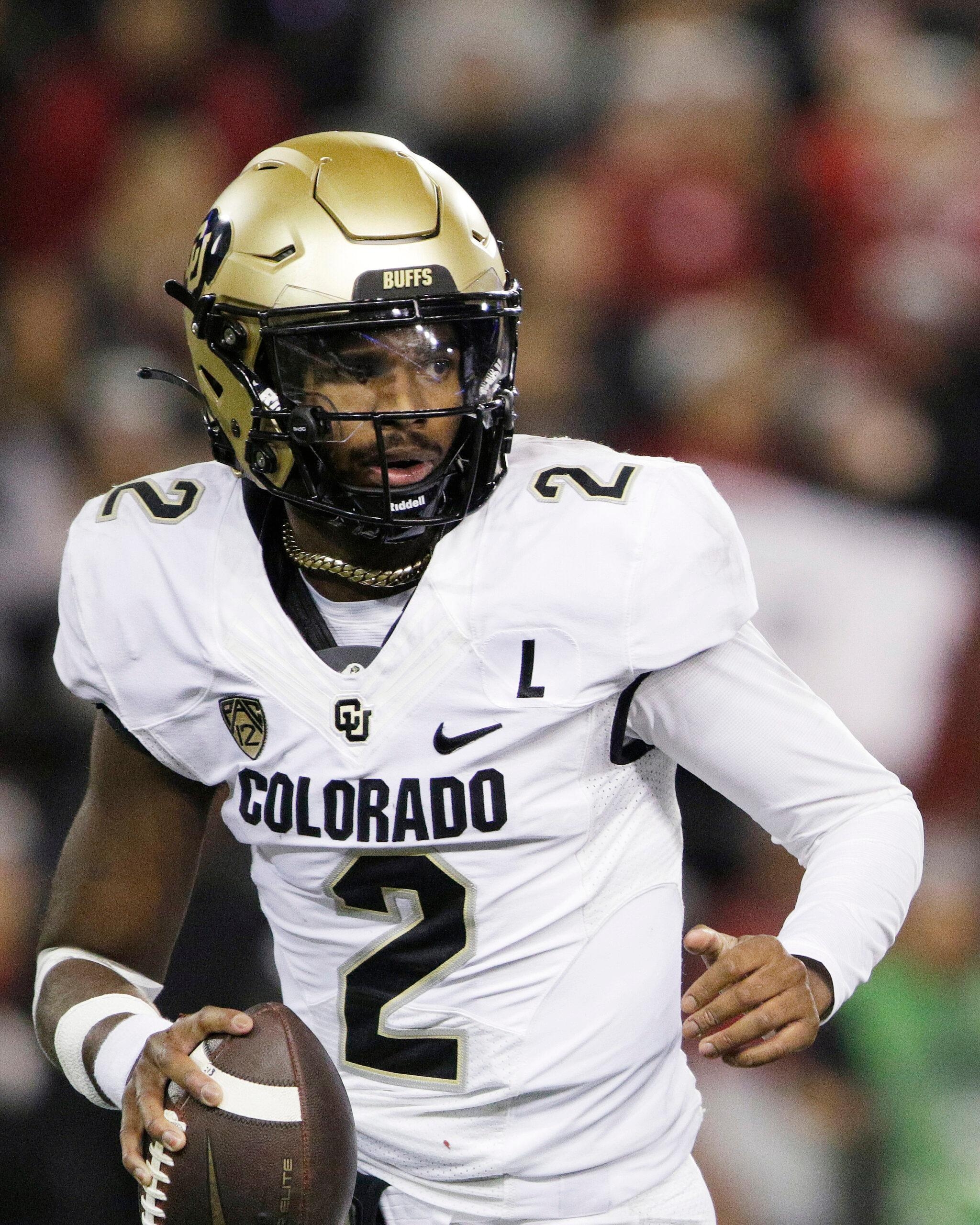 Colorado QB Shedeur Sanders Missed Season Finale At Utah With Fracture In Back According To Video