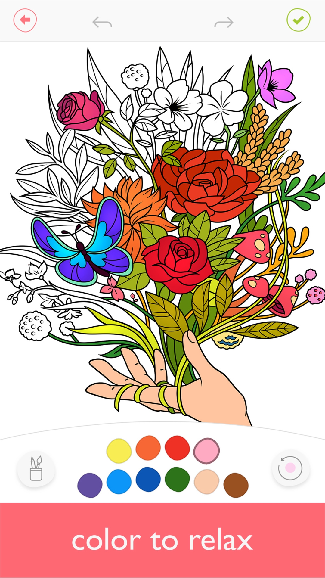 Colorfy Free Coloring Book For Adults Best Coloring Apps By Fun Games For Free App On Amazon Appstore