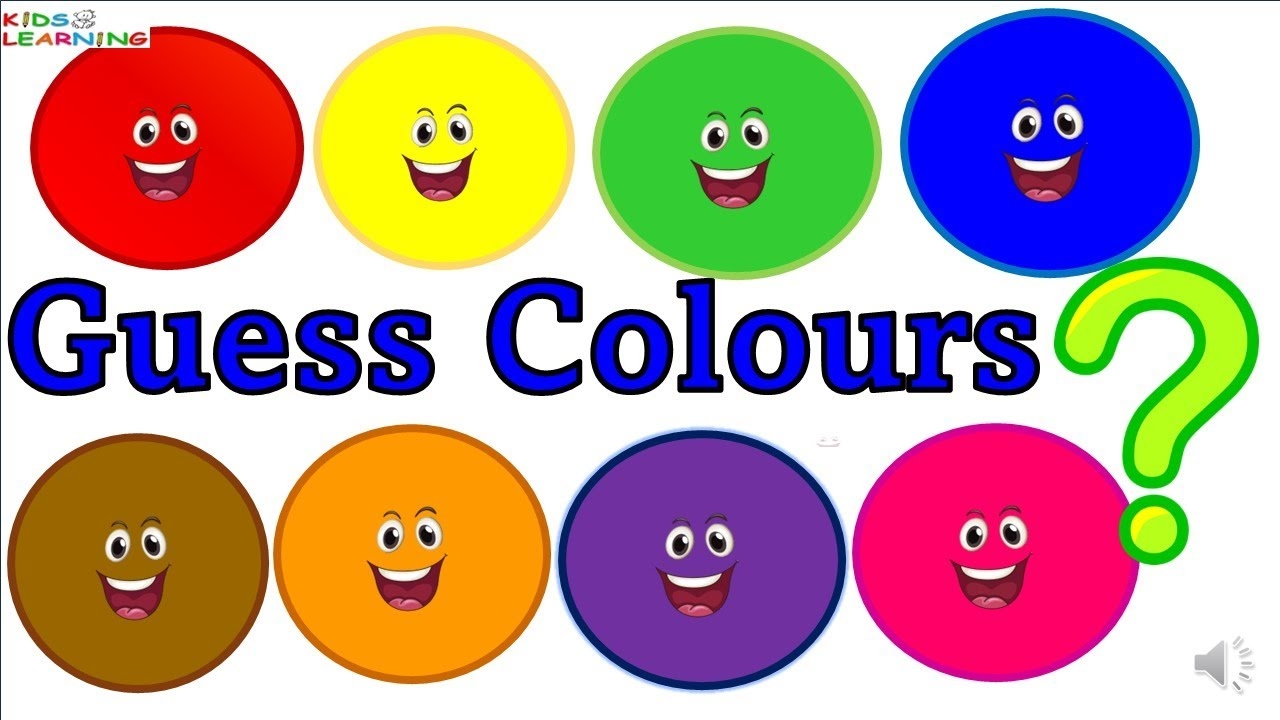 Colour Quiz I Guess The Colours I Colour Guessing Game quiz coloursquiz coloursinenglish colours YouTube
