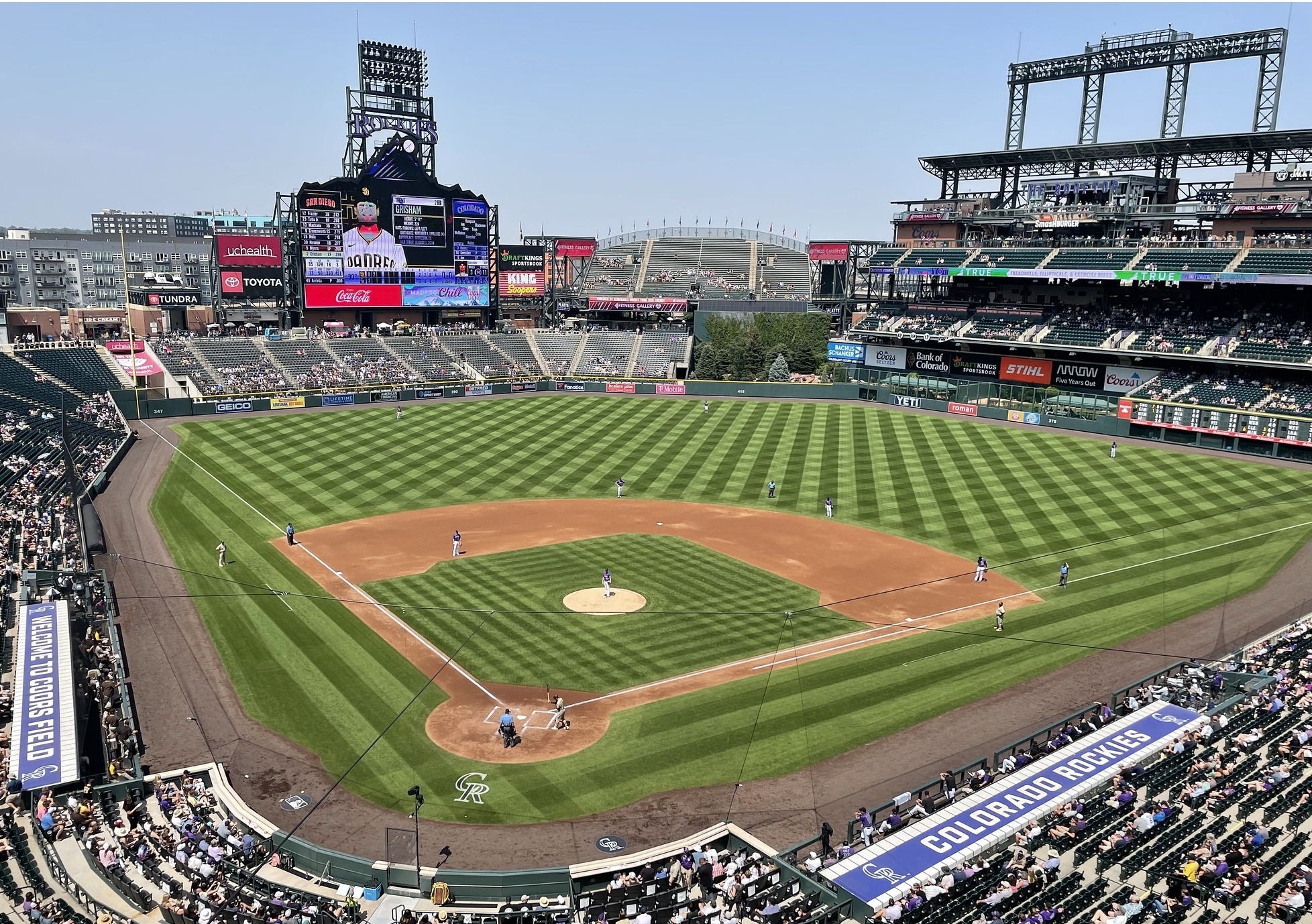 Coors Field Colorado Rockies Ballpark Ballparks Of Baseball