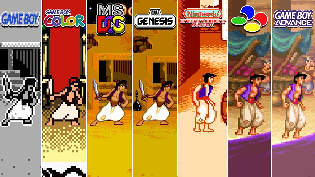 aladdin game boy color