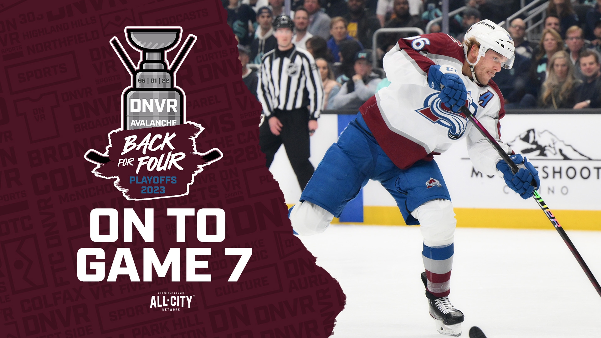 DNVR Avalanche Podcast Colorado Avalanche Smoke Seattle Kraken To Force Decisive Game 7 DNVR Sports