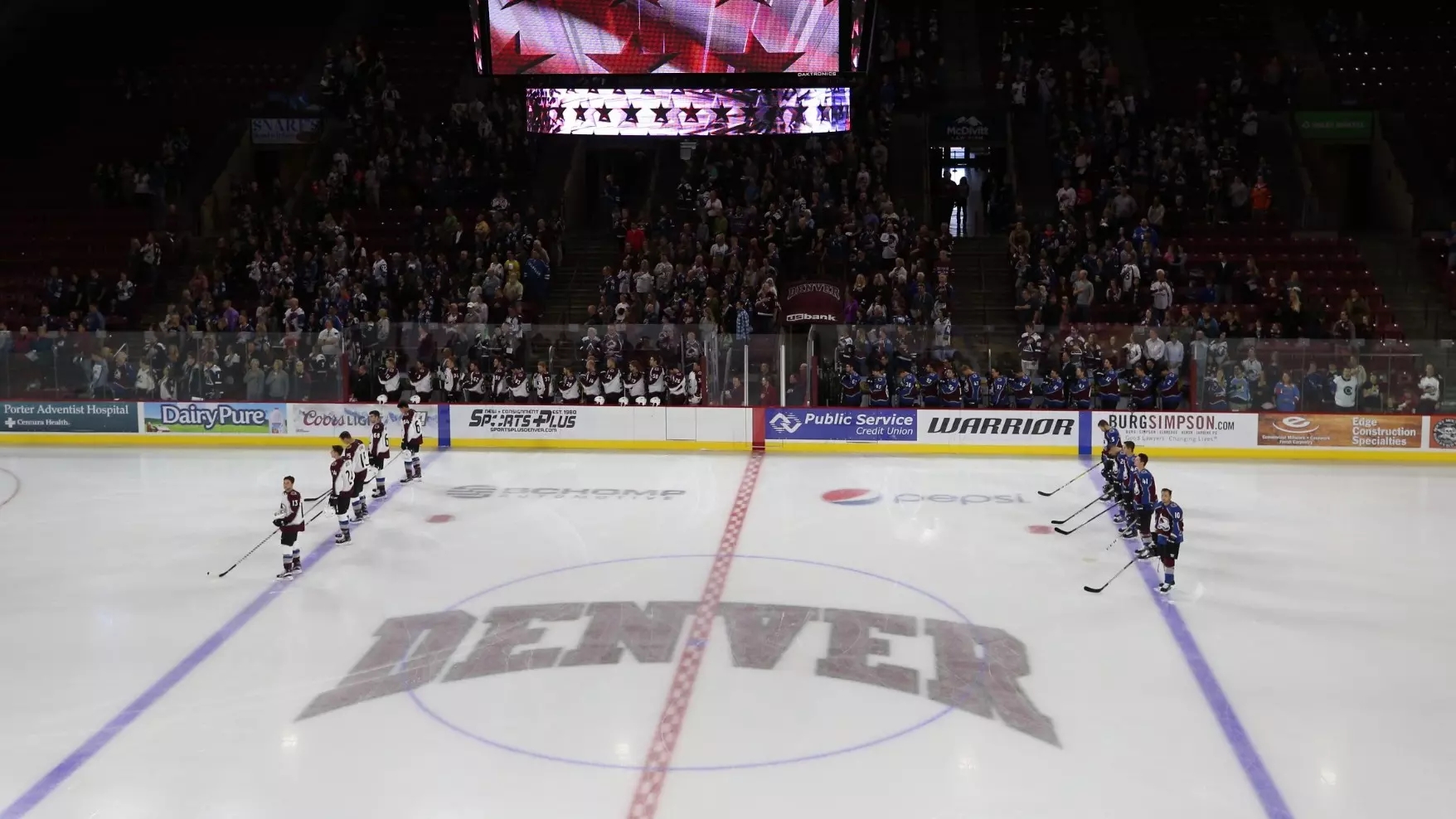 DU Hosts Avalanche Mammoth NHL Preseason Game On Sept 21 University Of Denver Athletics