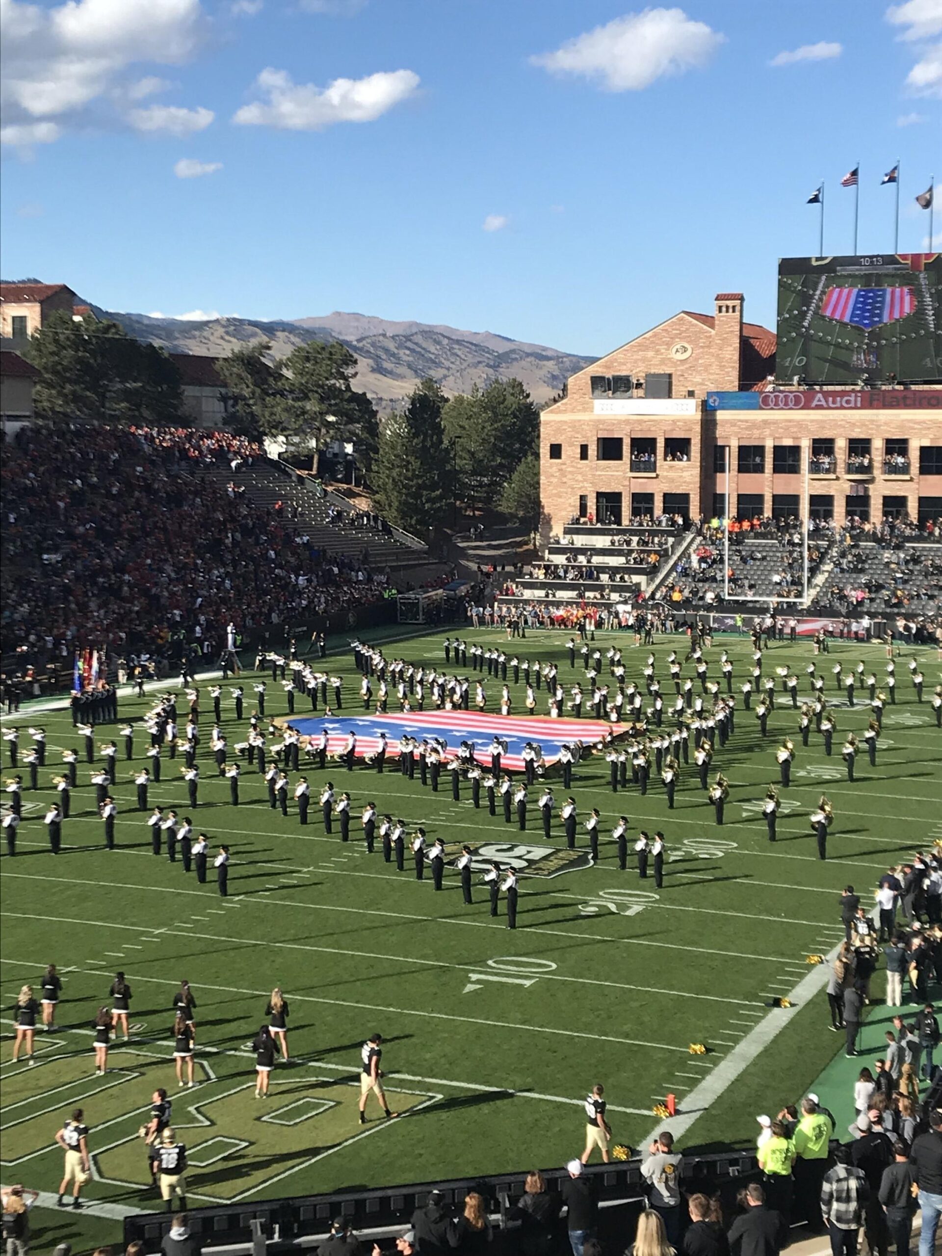 university of colorado football game