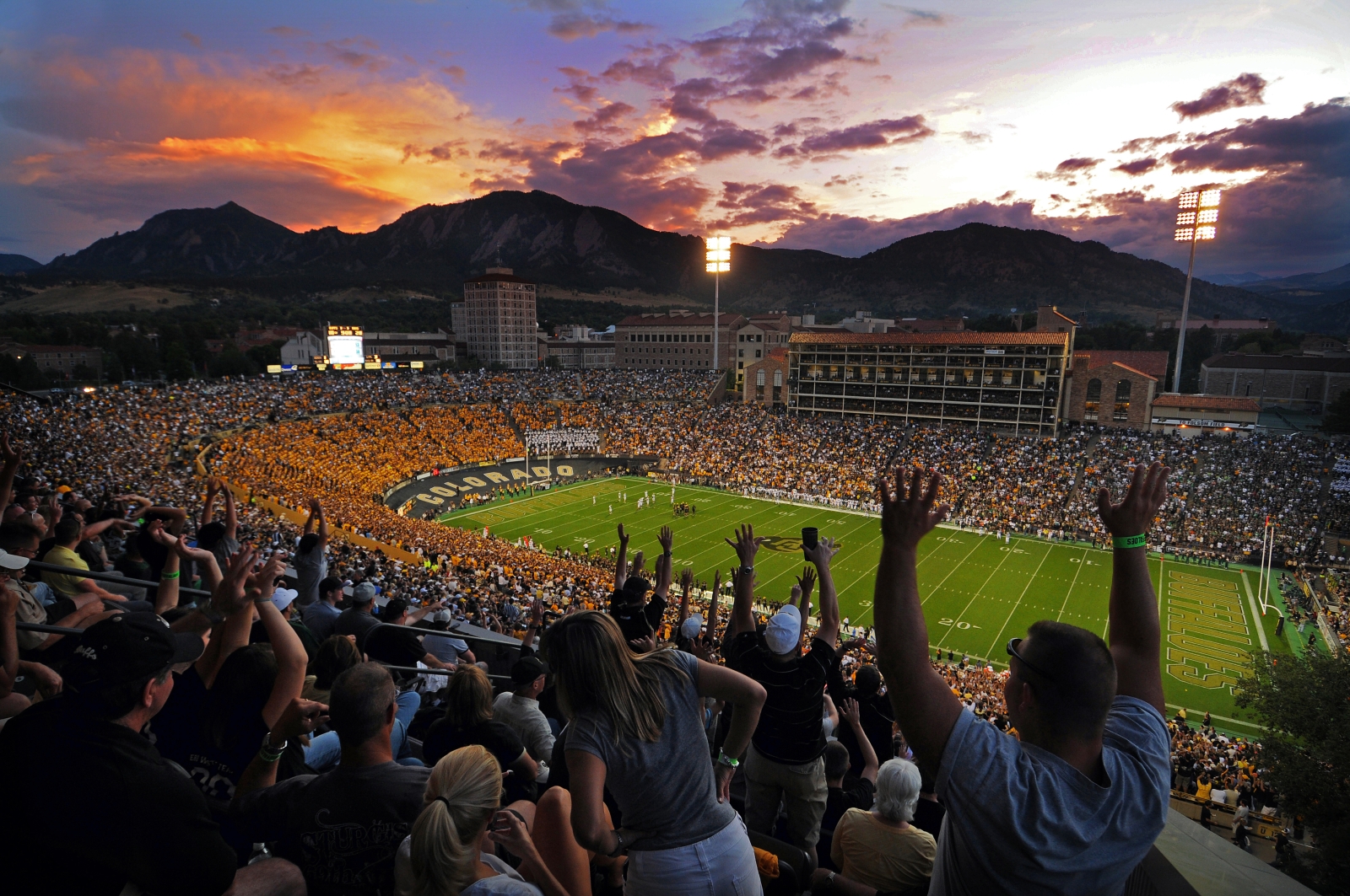 Folsom Field Boulder CO University Of Colorado