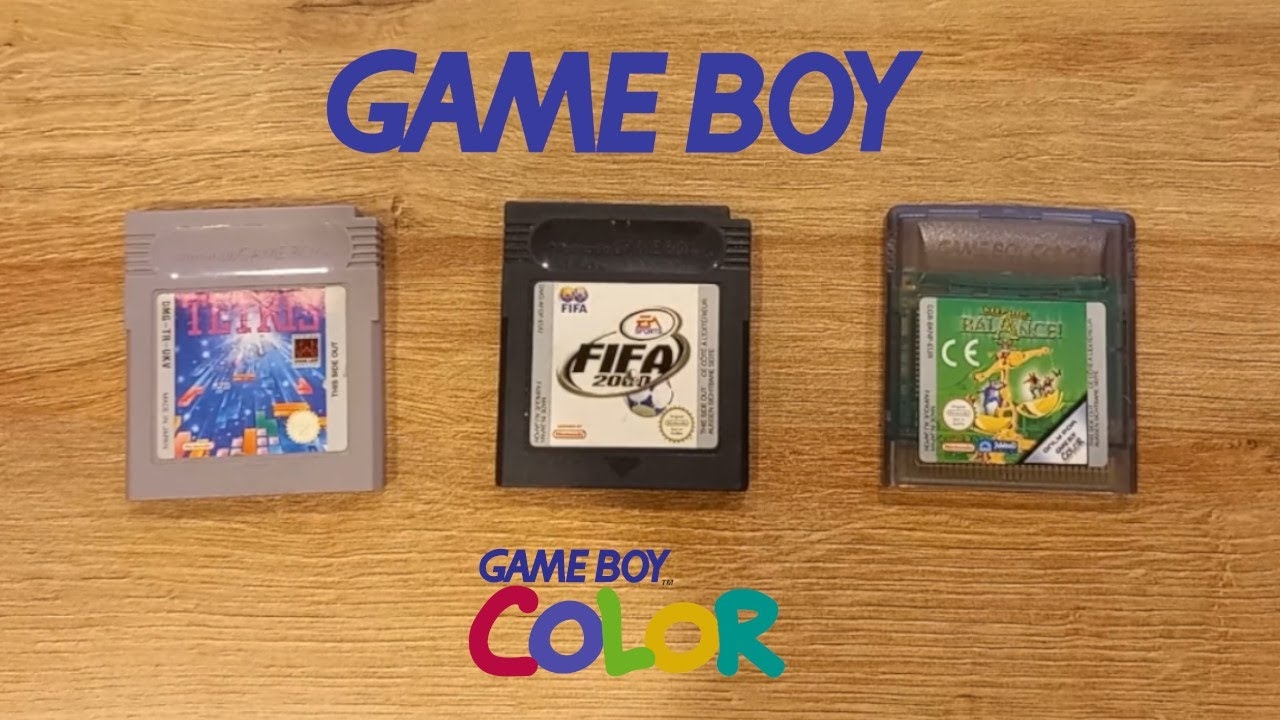 GameBoy Cartridges Explained Grey Black Clear YouTube