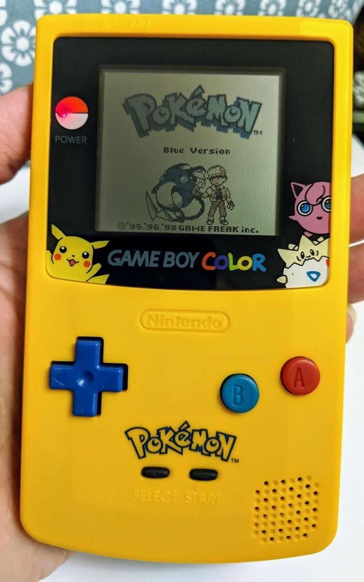 Gameboy Color Pokemon Pikachu Edition GBC CGB 001 EBay