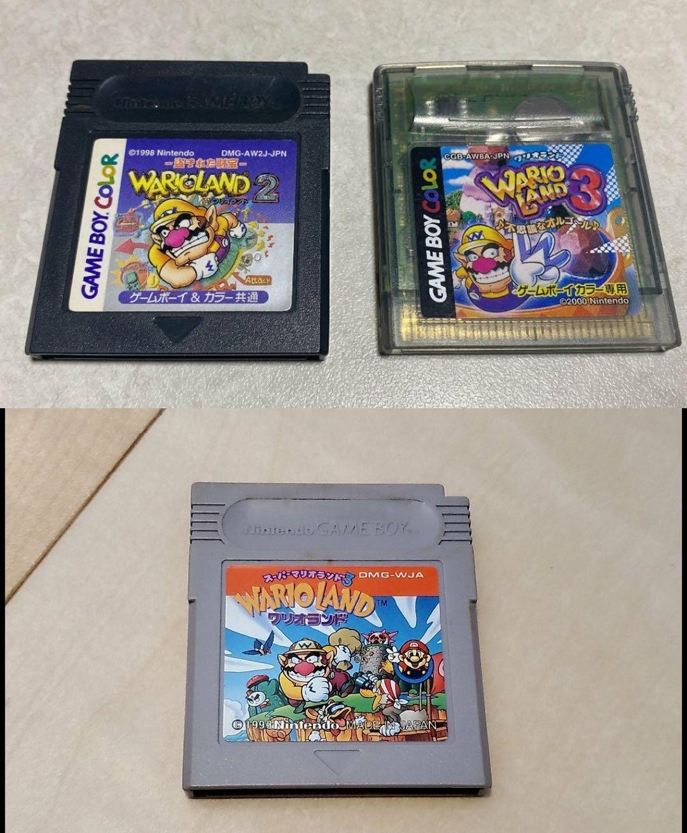 gameboy color mario games