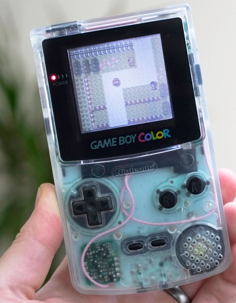 GBC Nintendo Game Boy Color Frontlit Frontlight Front Light Kit V2 NO LOCA GLUE EBay