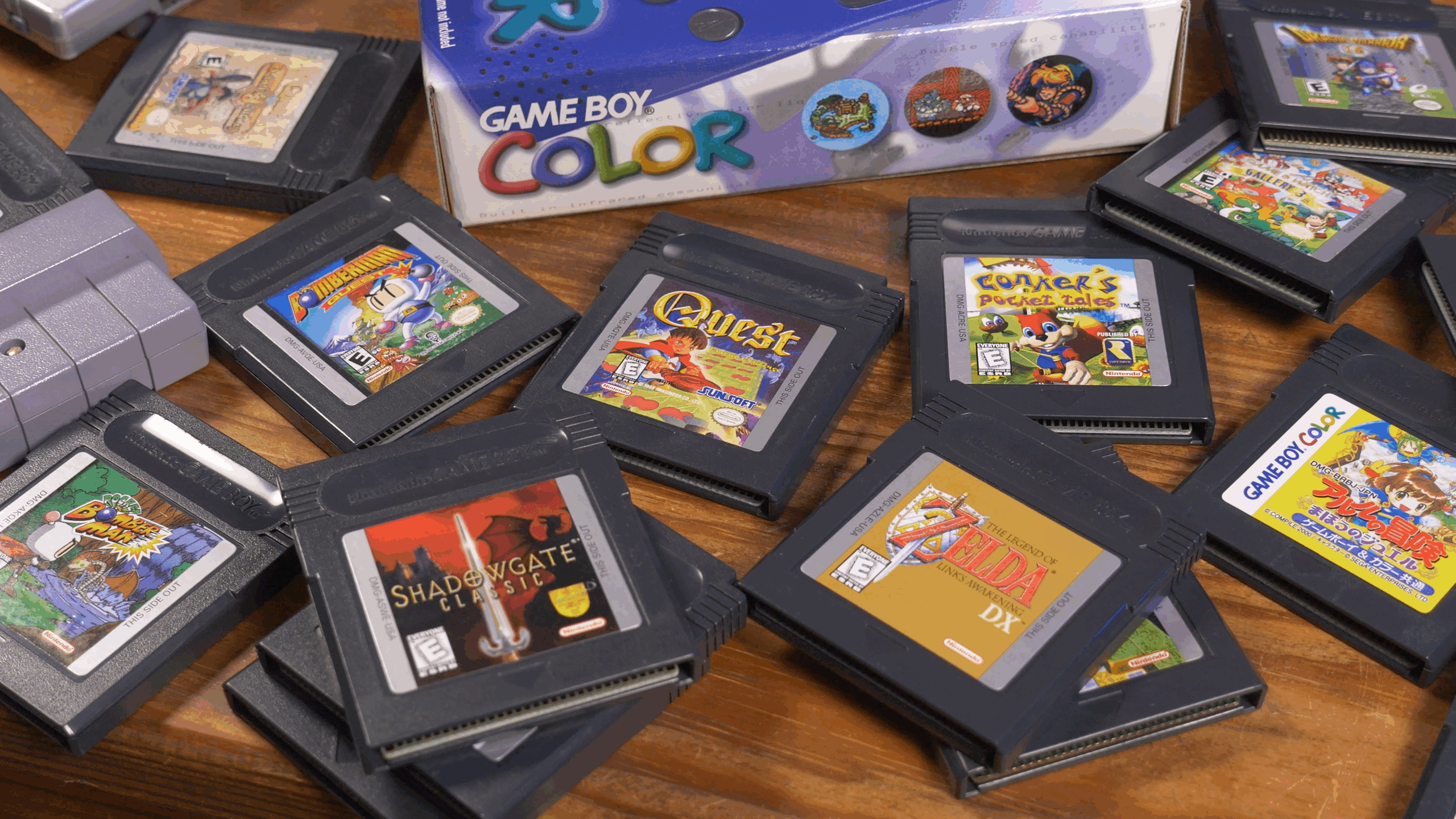 Graphics Modes In Game Boy Black Cartridges Compared RetroRGB