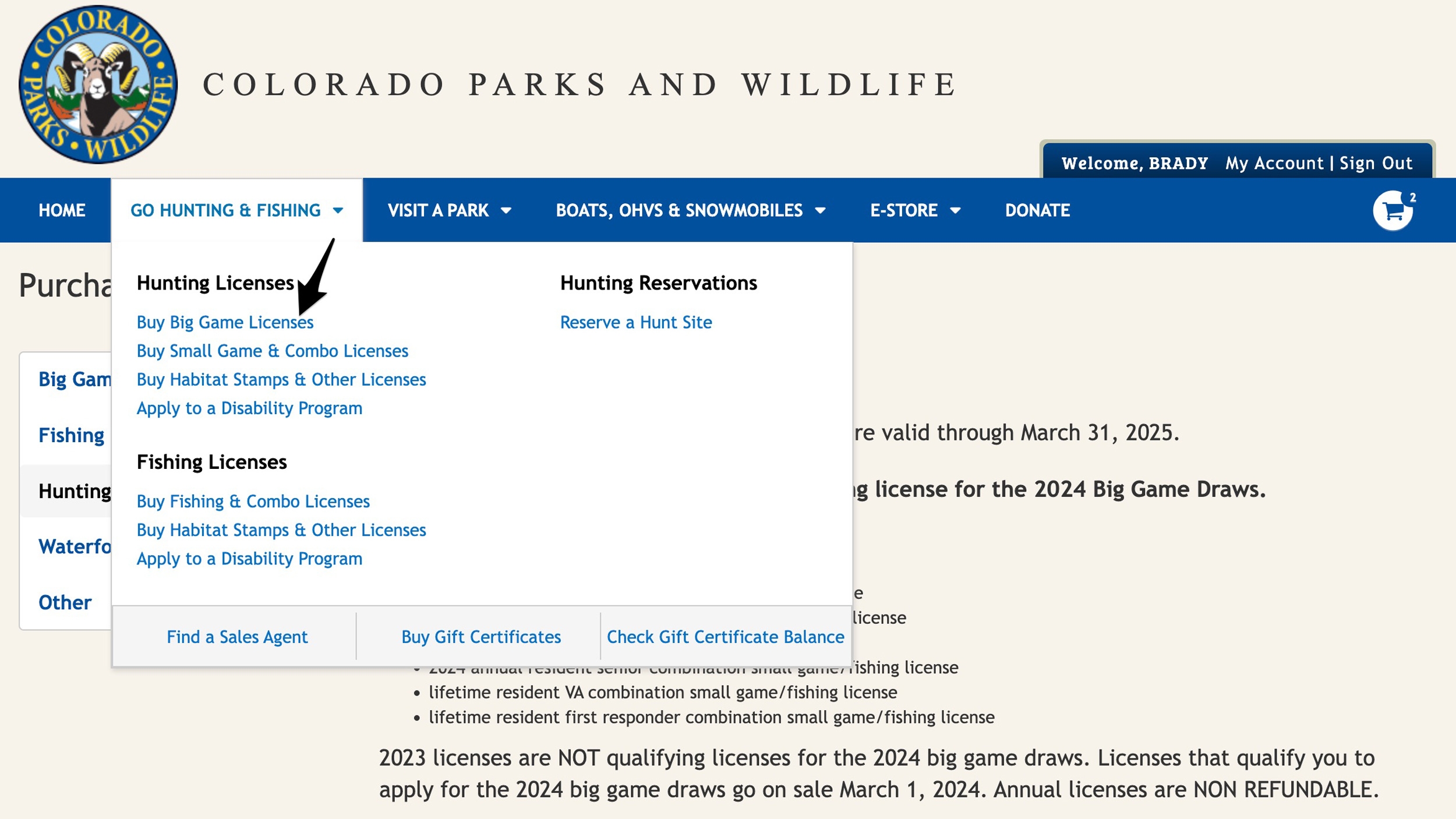 colorado small game license