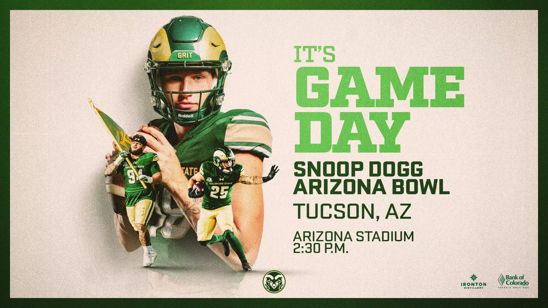 It s Game Day At The Snoop Dogg Arizona Bowl Colorado State Athletics