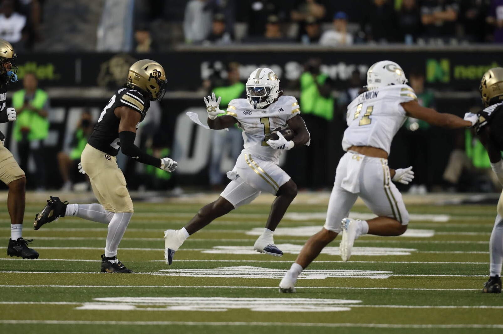 Jackets Down Colorado In Season Opening Thriller Football Georgia Tech Yellow Jackets