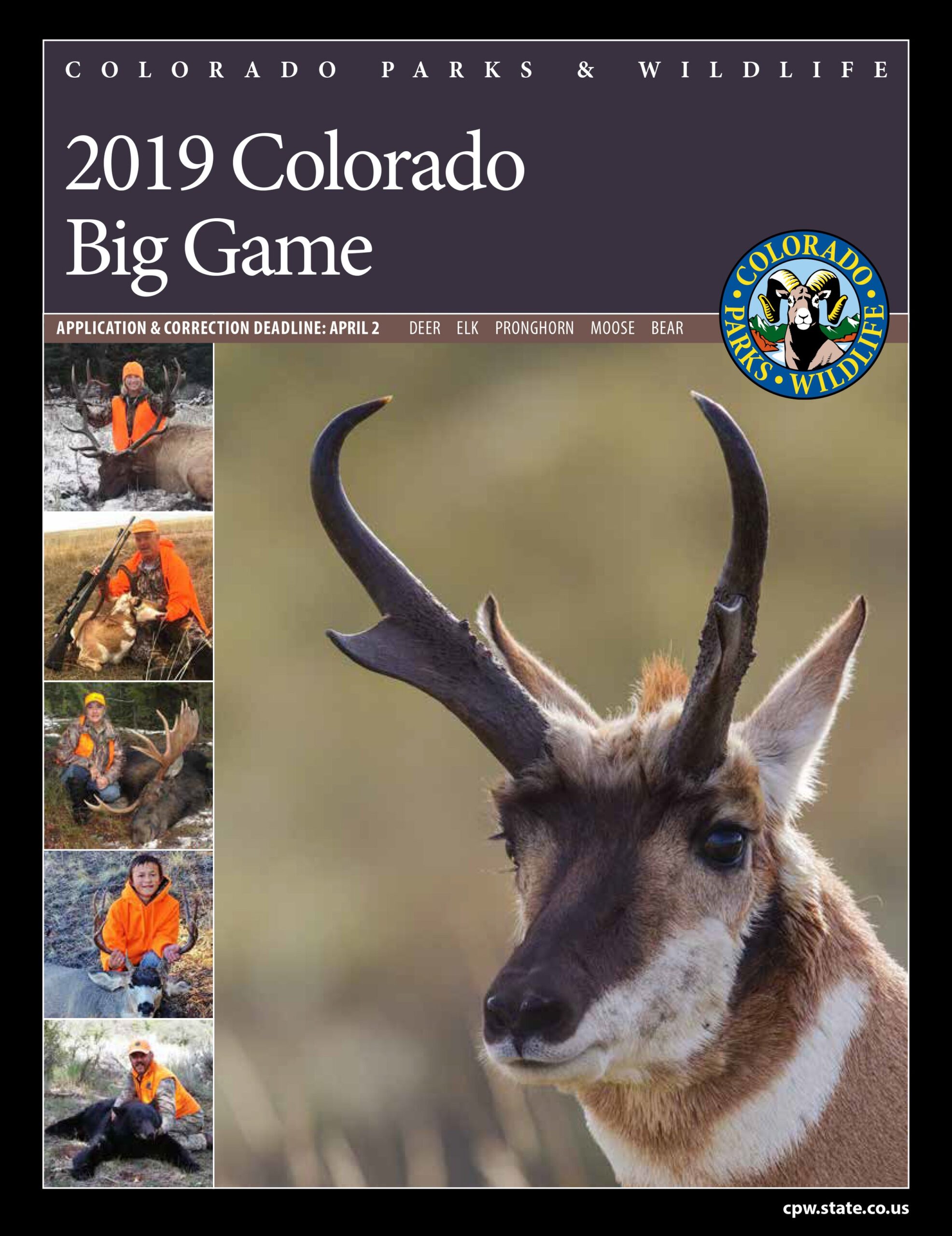colorado big game brochure
